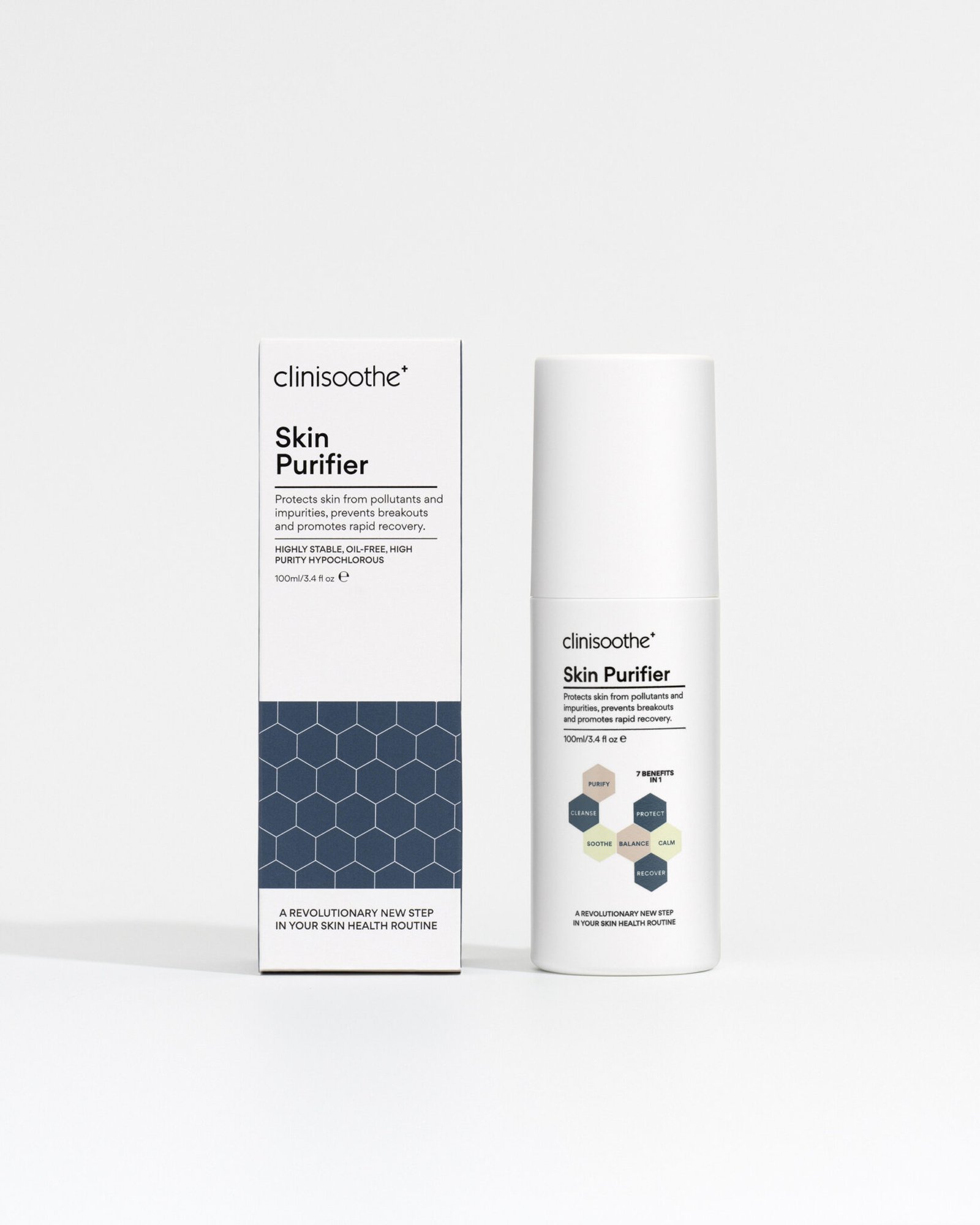 Skincare ecommerce packshot photography